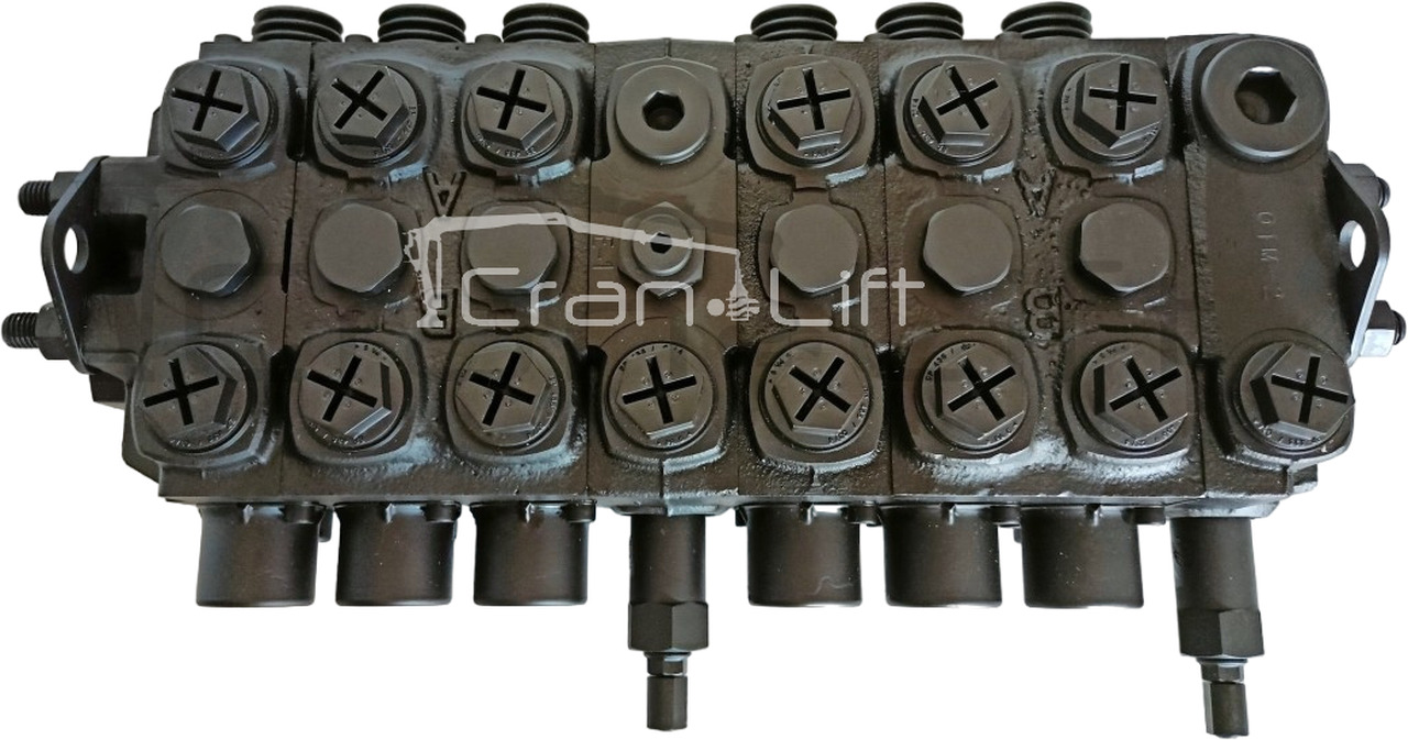 Rozdzielacz Parker F130CF - 6 sekcji / Loglift typ - Valve hydraulique pour Grue auxiliaire: photos 1 Rozdzielacz Parker F130CF - 6 sekcji / Loglift typ - Valve hydraulique pour Grue auxiliaire: photos 1