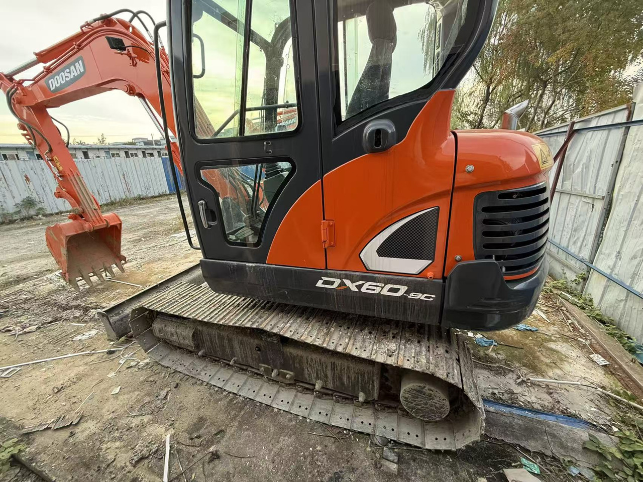 Mini pelle DOOSAN Used large Doosan DX60 excavators, original DX60 used excavators, 6-ton DX60 hydraulic excavators, best-selling at low prices.: photos 9