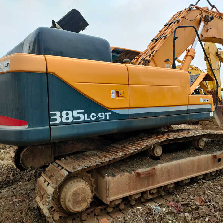 Hyundai Digger 385LC-9T Second Hand Korea Made High Performance Machine Hyundai Excavator for Sale - Pelle sur chenille: photos 3 Hyundai Digger 385LC-9T Second Hand Korea Made High Performance Machine Hyundai Excavator for Sale - Pelle sur chenille: photos 3