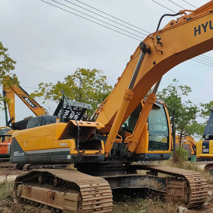 Hyundai Digger 385LC-9T Second Hand Korea Made High Performance Machine Hyundai Excavator for Sale - Pelle sur chenille: photos 2 Hyundai Digger 385LC-9T Second Hand Korea Made High Performance Machine Hyundai Excavator for Sale - Pelle sur chenille: photos 2