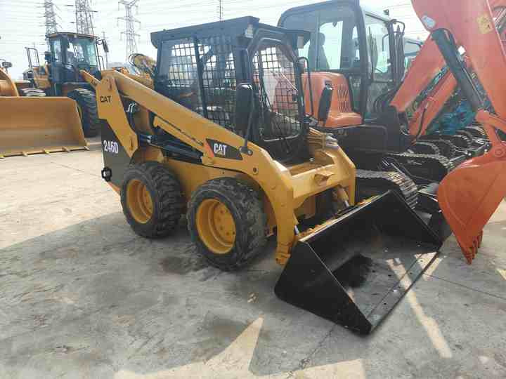 Mini chargeuse Used  Front Loader Tractor CAT 246D Skid Steer Loader / Used Cat 226B 246C 246d Mini Skid Steer Loader in Stock [ Copy ]: photos 6