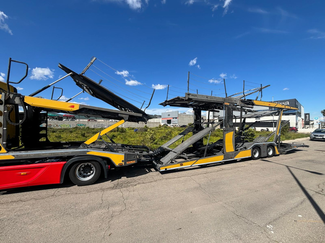 MERCEDES-BENZ ACTROS 450 - Camion porte-voitures: photos 5 MERCEDES-BENZ ACTROS 450 - Camion porte-voitures: photos 5