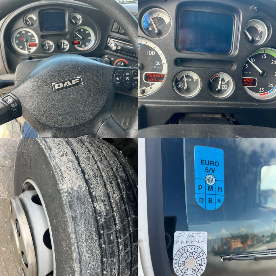 Camion à rideaux coulissants Daf Fa 7.85м., Euro5, Щора, Композиция, Mega, Внос: photos 9