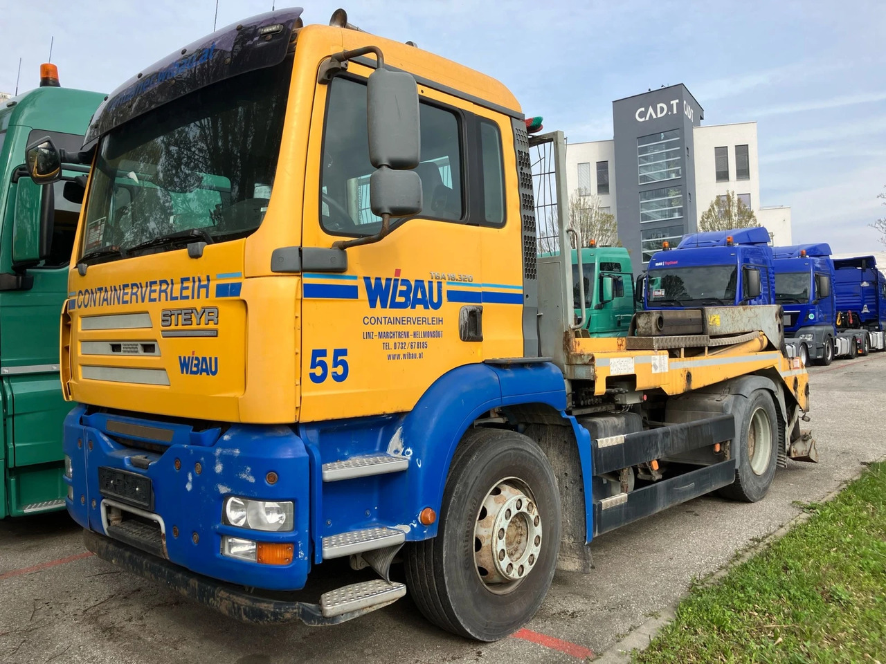 Man Tga 18.320, Контейноровоз, Нов внос - Camion multibenne: photos 3 Man Tga 18.320, Контейноровоз, Нов внос - Camion multibenne: photos 3
