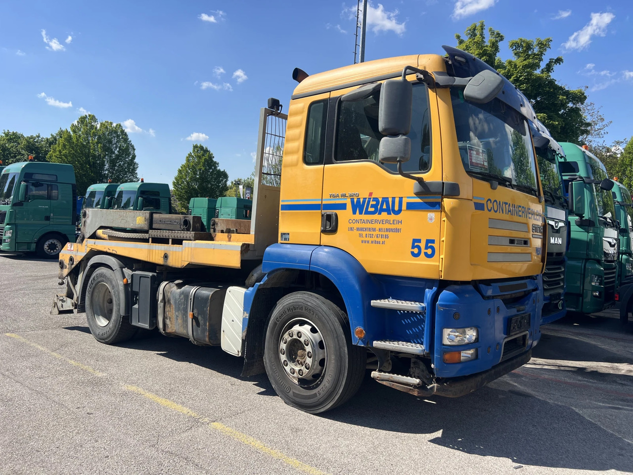 Man Tga 18.320, Контейноровоз, Нов внос - Camion multibenne: photos 5 Man Tga 18.320, Контейноровоз, Нов внос - Camion multibenne: photos 5