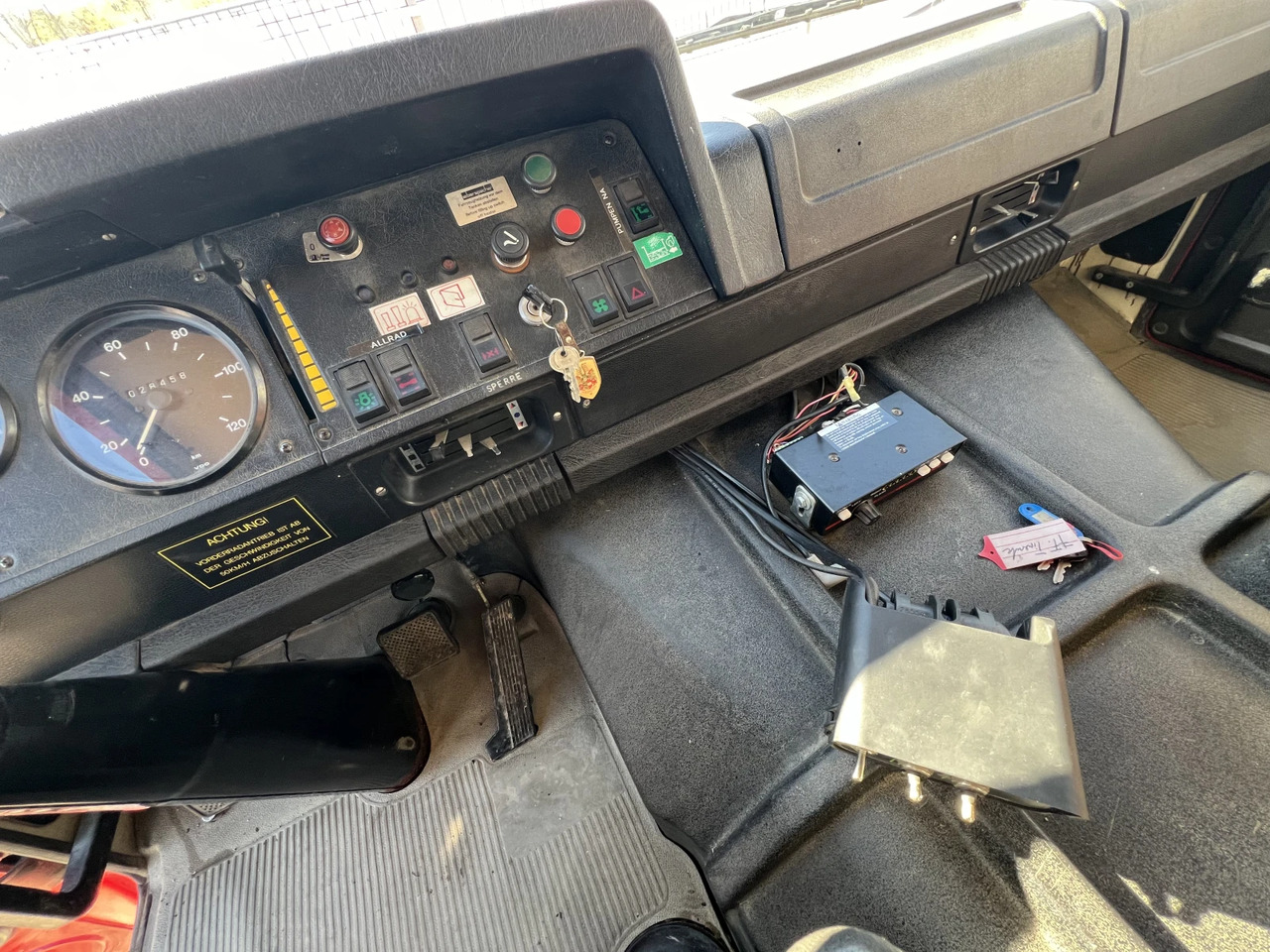 Camion de pompier Steyr 791 4х4, 27000 км.Водоноска, FEUERWEHR,: photos 13