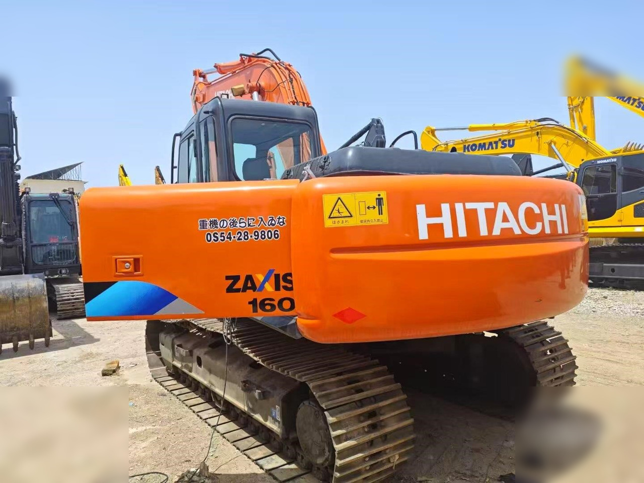 HITACHI EX160 LC - Pelle sur chenille: photos 2 HITACHI EX160 LC - Pelle sur chenille: photos 2