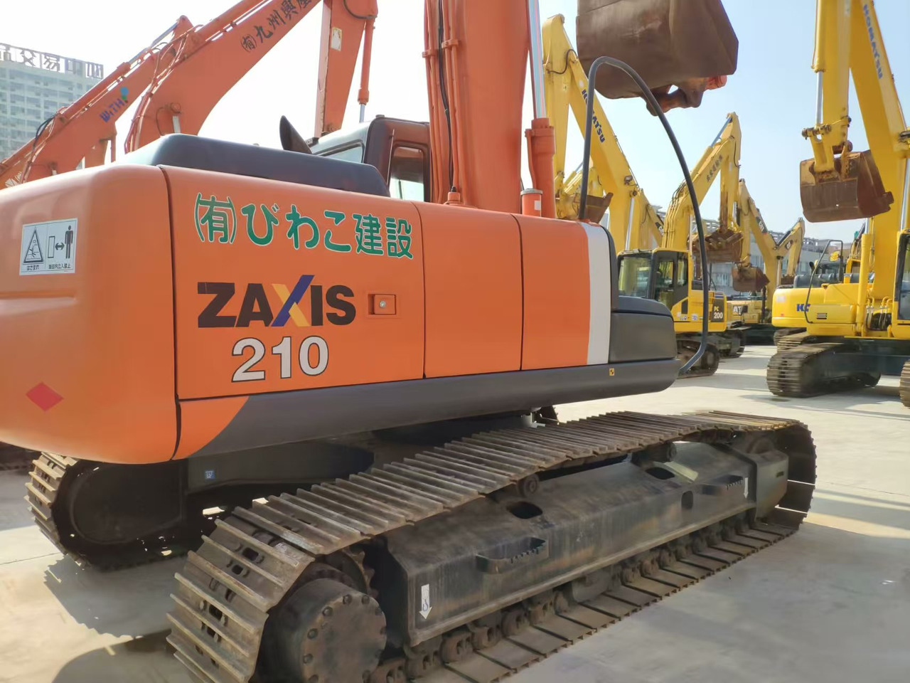 Pelle sur chenille HITACHI ZX120: photos 10