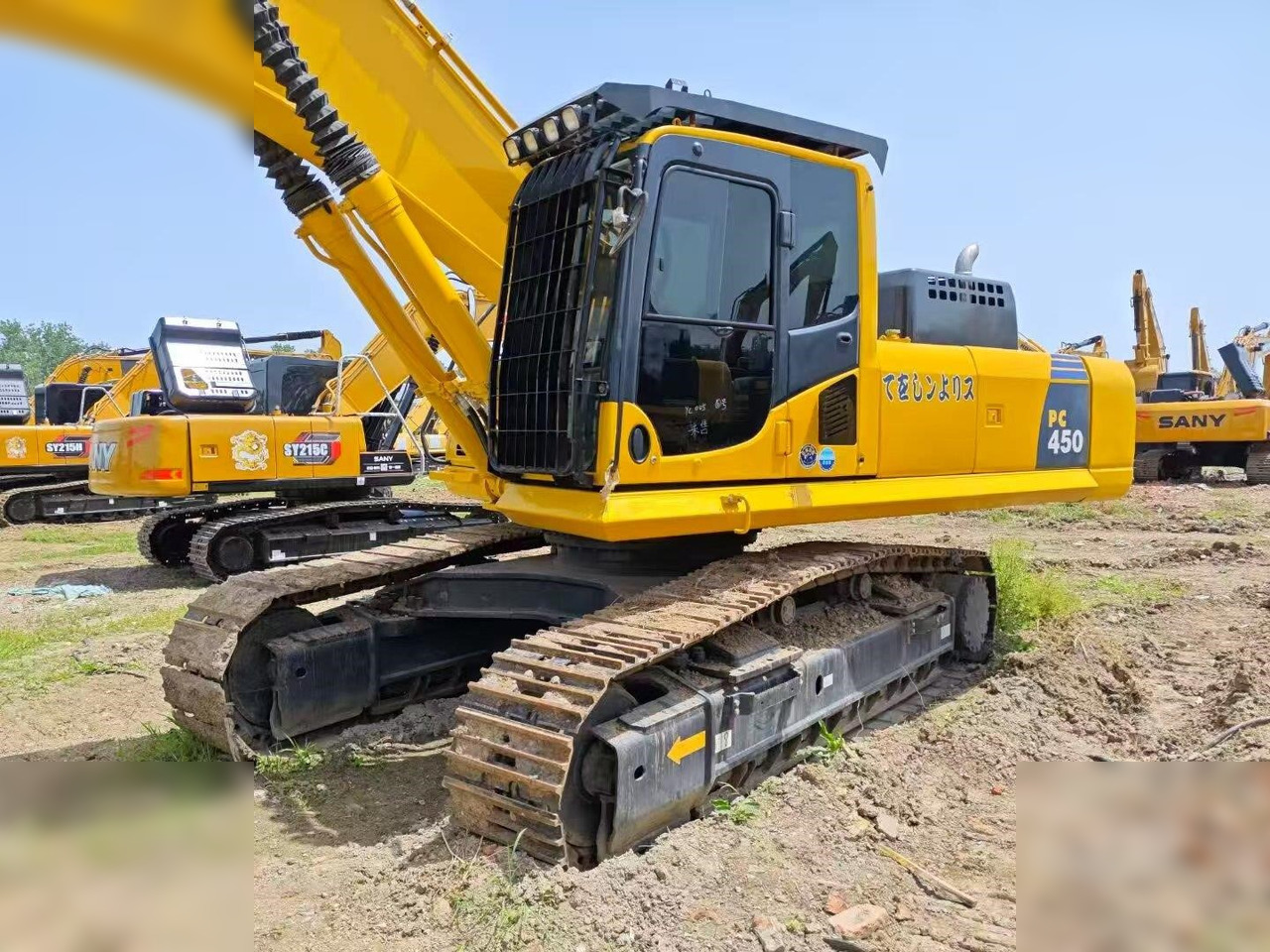 KOMATSU PC450 - Pelle sur chenille: photos 1 KOMATSU PC450 - Pelle sur chenille: photos 1