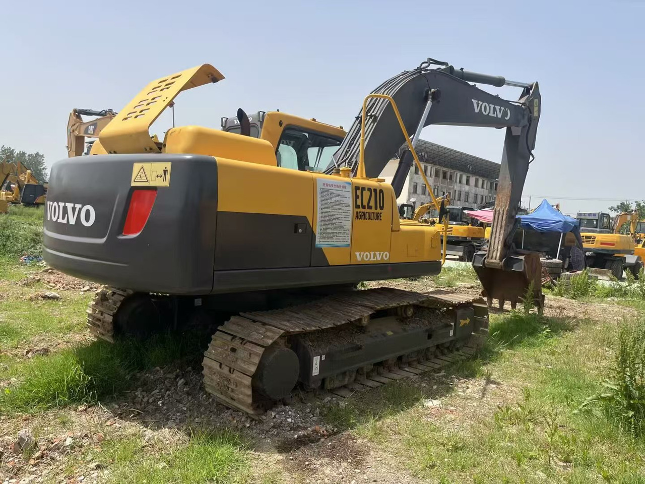 Pelle sur chenille Volvo EC210: photos 8