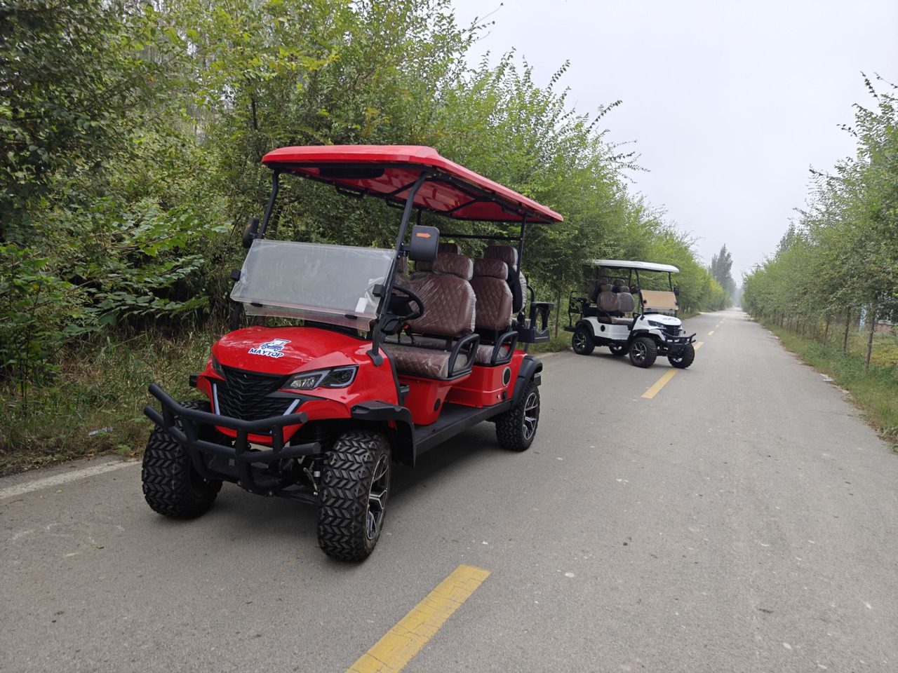 MAYTOP HIGHTOP MF Golf Cart with Electric or Petrol engine 2-8seats - Bus urbain: photos 4 MAYTOP HIGHTOP MF Golf Cart with Electric or Petrol engine 2-8seats - Bus urbain: photos 4