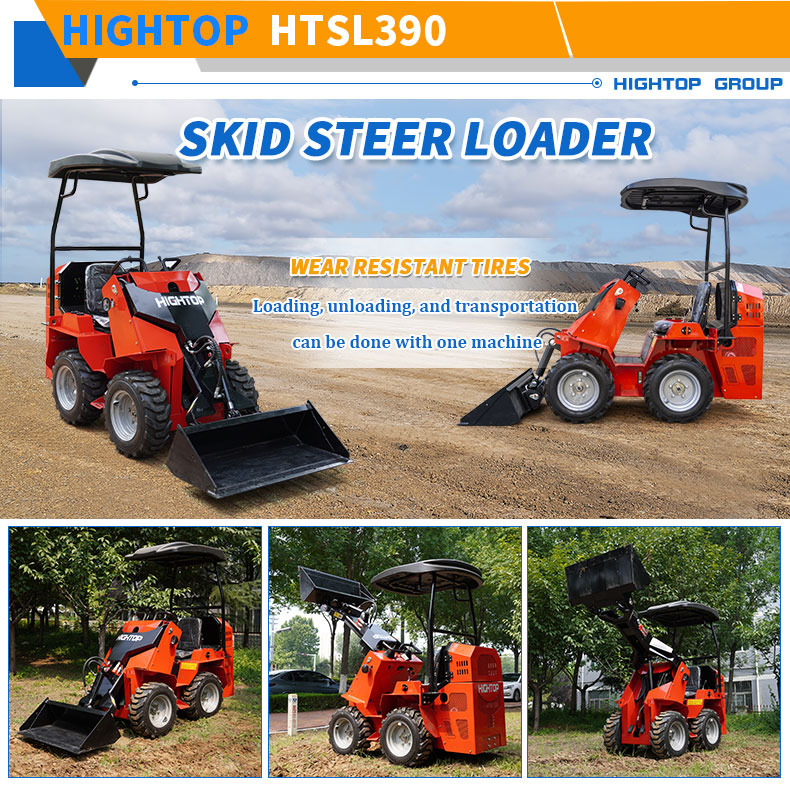 Ride-on Skid steer loader with Multi-function attachments - Mini chargeuse: photos 5 Ride-on Skid steer loader with Multi-function attachments - Mini chargeuse: photos 5