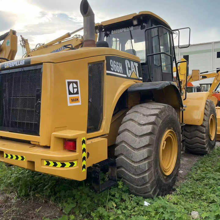 Used Caterpillar 966H WHEEL Loader Running Working Condition Cat966H Construction Engineering Machinery Hot Sale - Chargeuse sur pneus: photos 1 Used Caterpillar 966H WHEEL Loader Running Working Condition Cat966H Construction Engineering Machinery Hot Sale - Chargeuse sur pneus: photos 1