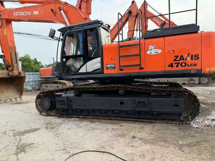 Used HITACHI ZX470-5G 47T Second Hand Japan Original Large Excavator Mining Construction Excavators Hot Sale ZX200 ZX120 ZX240 - Pelle sur chenille: photos 2 Used HITACHI ZX470-5G 47T Second Hand Japan Original Large Excavator Mining Construction Excavators Hot Sale ZX200 ZX120 ZX240 - Pelle sur chenille: photos 2