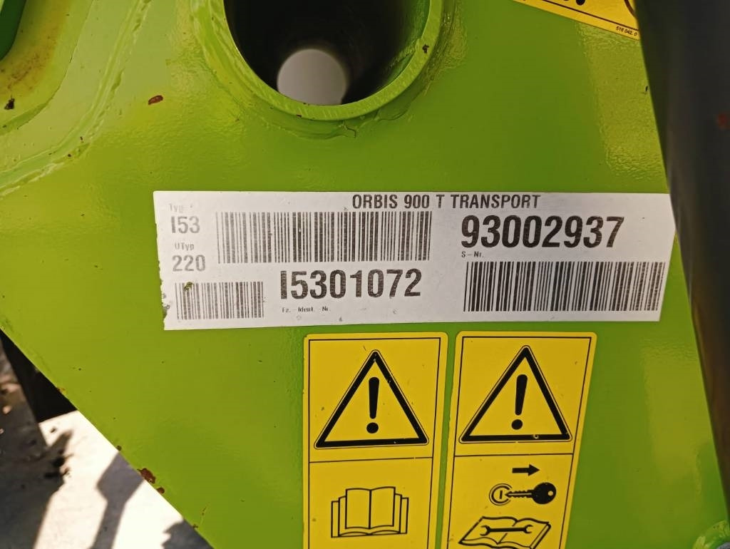 Claas Orbis 900  - crédit-bail Claas Orbis 900: photos 8
