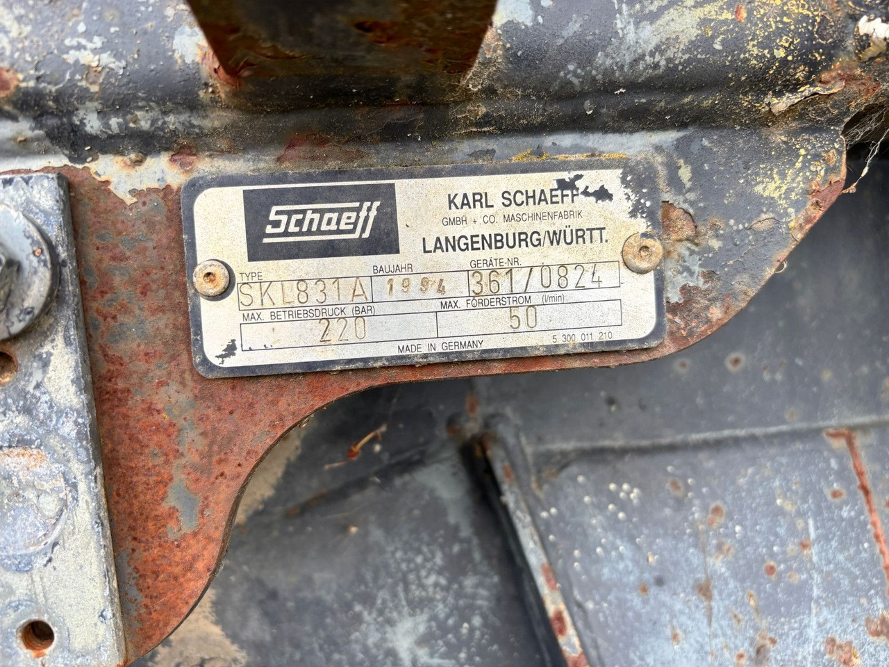 Schaeff Seitenkippschaufel - Chargeuse sur pneus: photos 3 Schaeff Seitenkippschaufel - Chargeuse sur pneus: photos 3