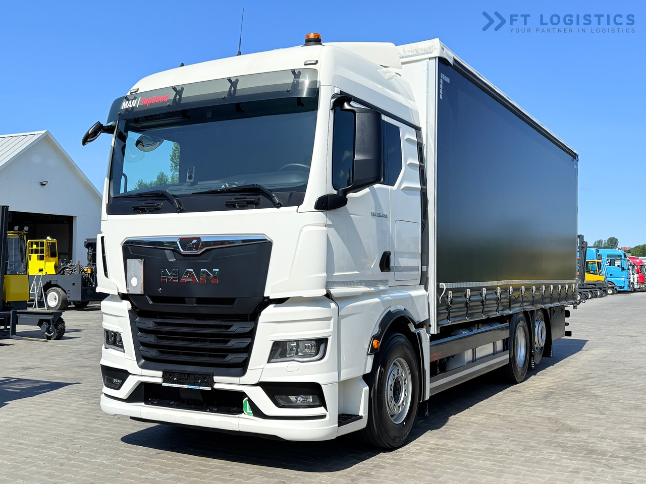 MAN TGX 26.470 / 19 Pallets / Steering Axle / 15 Ton Payload / Retarder / Excellent Condition - Camion à rideaux coulissants: photos 4 MAN TGX 26.470 / 19 Pallets / Steering Axle / 15 Ton Payload / Retarder / Excellent Condition - Camion à rideaux coulissants: photos 4