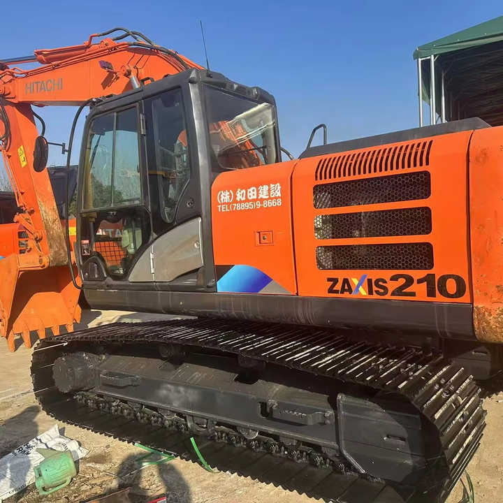 Affordable Hitachi ZX210-5G Used Construction Machinery | Well-Maintained, No Overhauls - Pelle sur chenille: photos 1 Affordable Hitachi ZX210-5G Used Construction Machinery | Well-Maintained, No Overhauls - Pelle sur chenille: photos 1