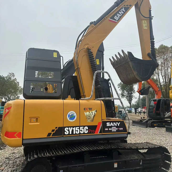 China Brand Used Sany China Brand Used Sany Sy155c Mini Excavator 6ton Crawler Earth Digger Machine for Sale - Pelle sur chenille: photos 1 China Brand Used Sany China Brand Used Sany Sy155c Mini Excavator 6ton Crawler Earth Digger Machine for Sale - Pelle sur chenille: photos 1