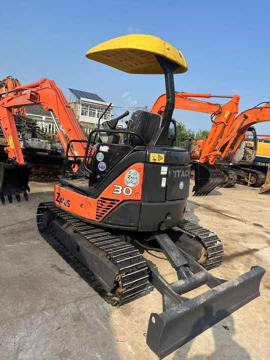 Pelle Mini 3-Ton Excavator used  Hitachi ZX30 excavator with Excellent Performance and Low Price for sale!: photos 6