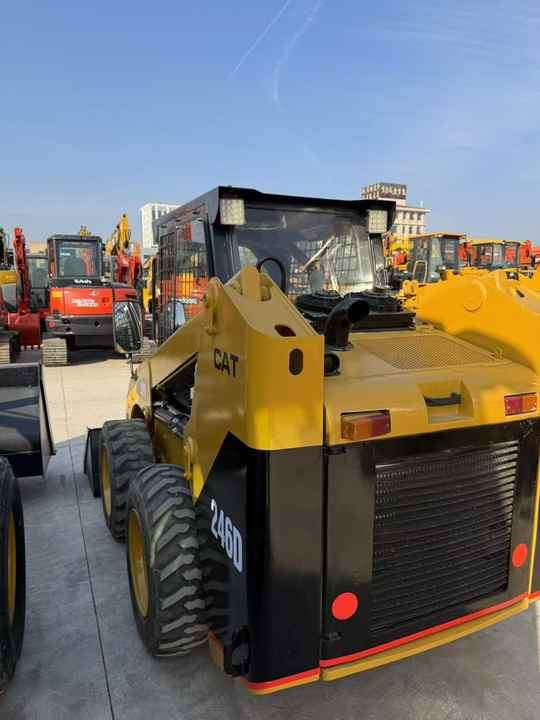 Second Hand Cheap Caterpillar CAT246D with Perfect Function Mini Skid Steers Used Cat246c 246D Backhoe Loader on Sale - Mini chargeuse: photos 2 Second Hand Cheap Caterpillar CAT246D with Perfect Function Mini Skid Steers Used Cat246c 246D Backhoe Loader on Sale - Mini chargeuse: photos 2