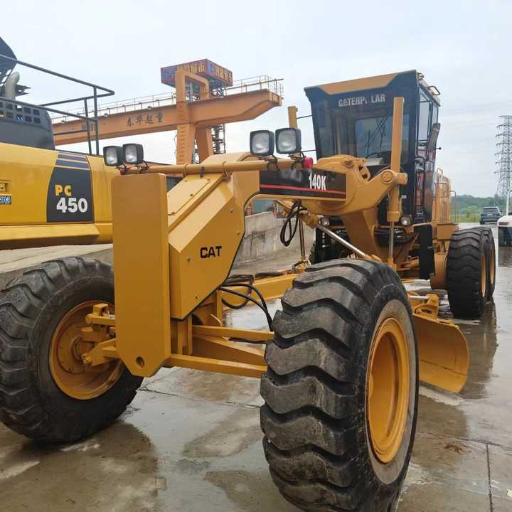 Niveleuse Used Cat 140K New Model Grader Popular Brand Japan Cat Hydraulic Machinery  Construction Equipment [ Copy ]: photos 1