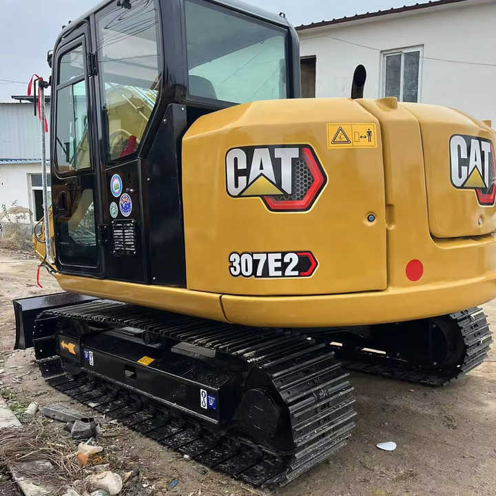 Pelle Used Caterpillar CAT 307E2 Crawler Mini Hydraulic Digger Second Hand Cat 307E2 Excavator: photos 1