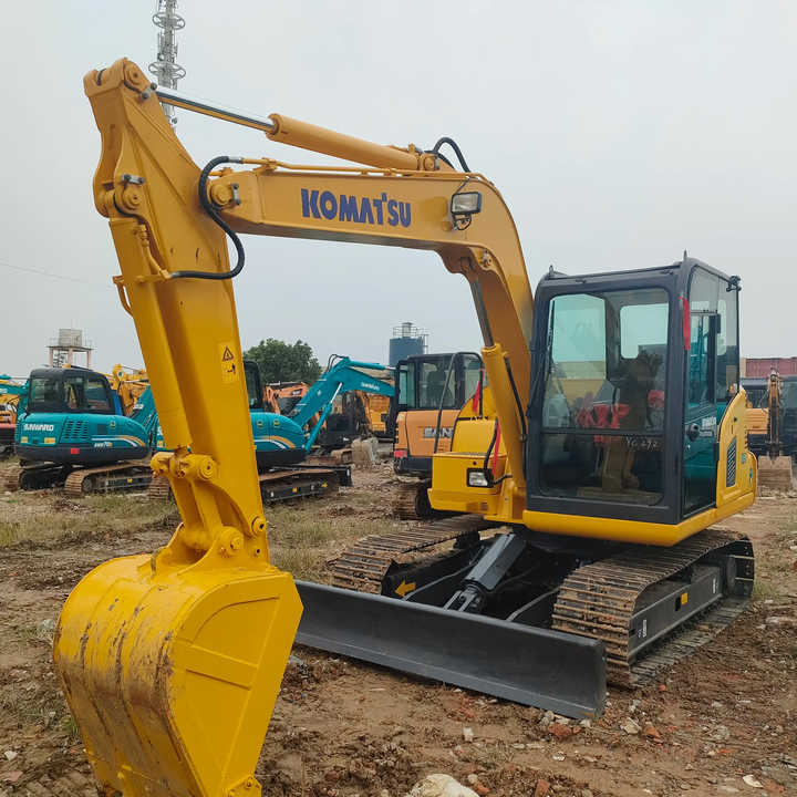Used Heavy Machinery Komatsu PC70-8 Digger Cheap for Sale - Pelle sur chenille: photos 1 Used Heavy Machinery Komatsu PC70-8 Digger Cheap for Sale - Pelle sur chenille: photos 1