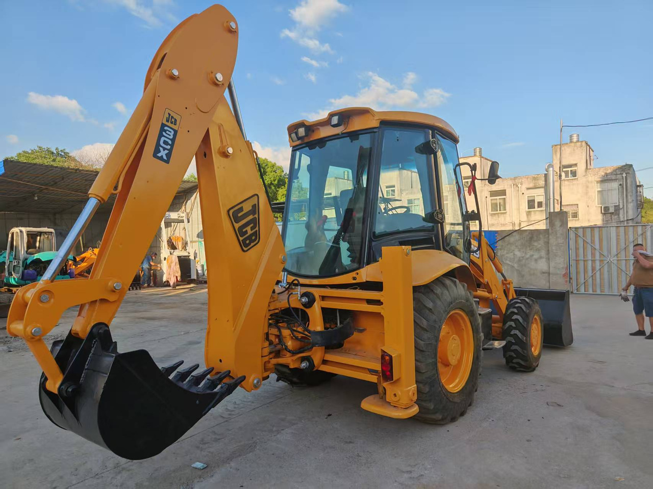 Used Second-hand Backhoe JCB 3CX - Tractopelle: photos 4 Used Second-hand Backhoe JCB 3CX - Tractopelle: photos 4