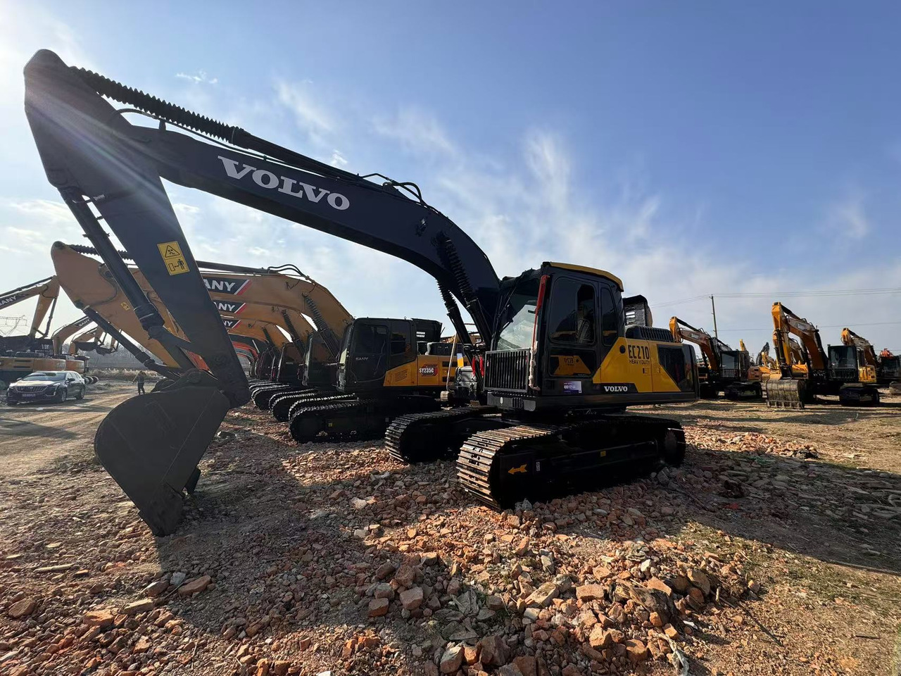 VOLVO Used Excellent Excavator EC210 on Sale - Pelle sur chenille: photos 4 VOLVO Used Excellent Excavator EC210 on Sale - Pelle sur chenille: photos 4