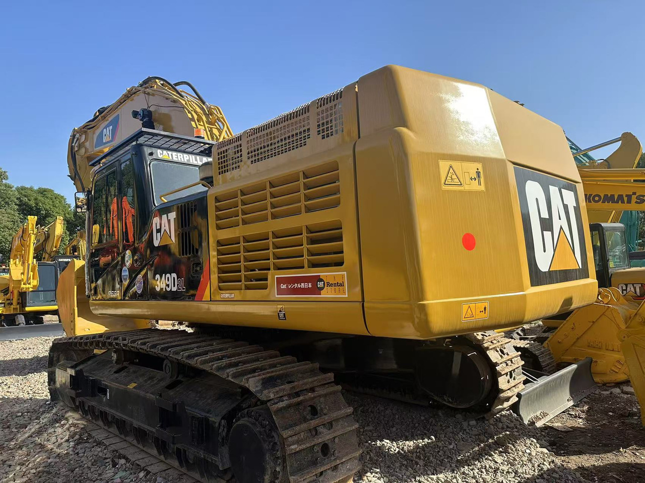 CATERPILLAR 349D2 - Pelle sur chenille: photos 1 CATERPILLAR 349D2 - Pelle sur chenille: photos 1