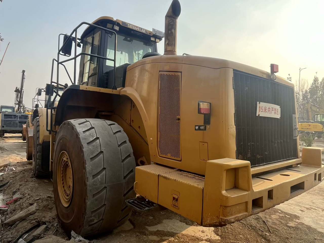 CATERPILLAR 980H - Chargeuse sur pneus: photos 3 CATERPILLAR 980H - Chargeuse sur pneus: photos 3