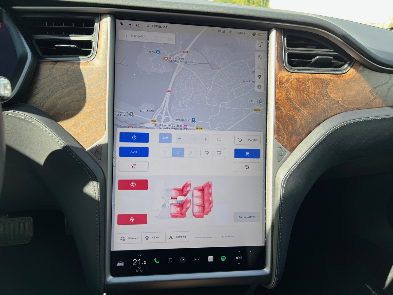 TESLA Model S 75D -Capacité de conduite autonome – Phase 2 – 93% SOH - Berline: photos 5 TESLA Model S 75D -Capacité de conduite autonome – Phase 2 – 93% SOH - Berline: photos 5