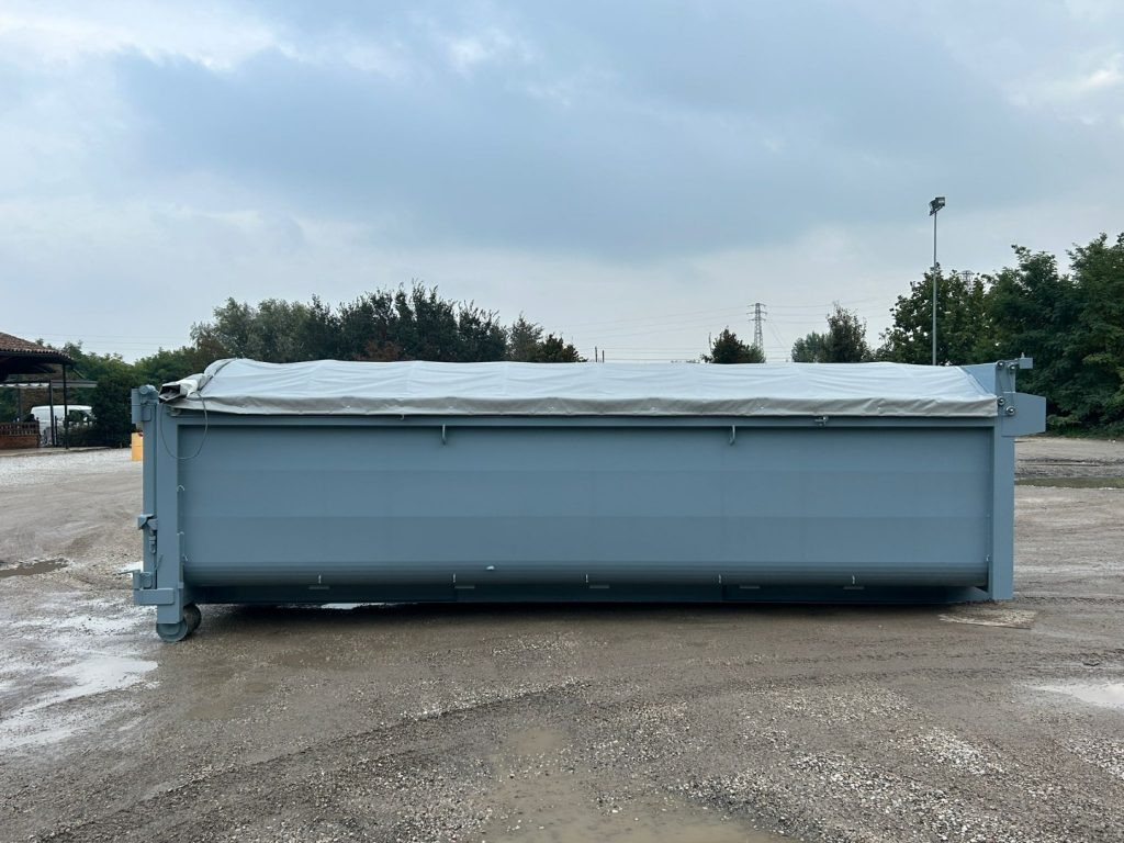 Benne ampliroll neuf CONTAINER SCARRABILE PER INERTI CON COPRI SCOPRI: photos 6