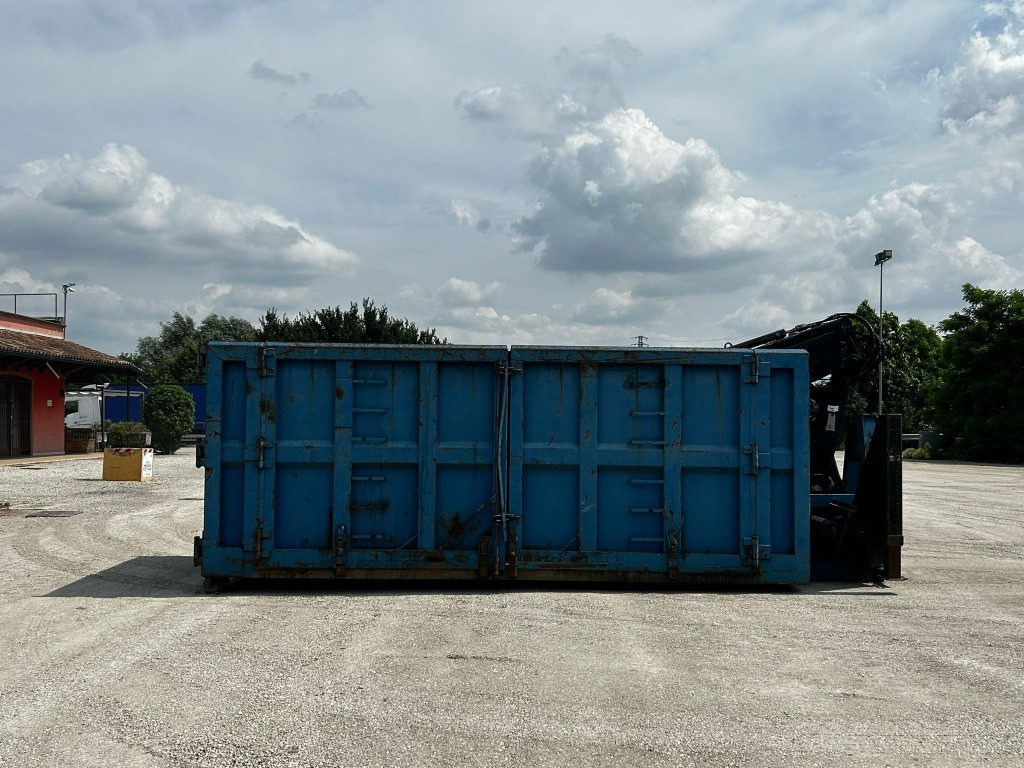 Benne ampliroll CONTAINER SCARRABILE USATO A CIELO APERTO CON GRU: photos 8