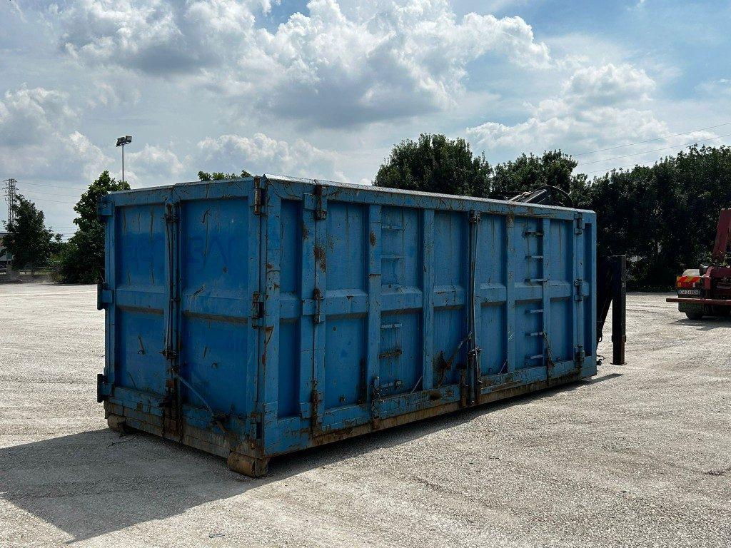 Benne ampliroll CONTAINER SCARRABILE USATO A CIELO APERTO CON GRU: photos 6