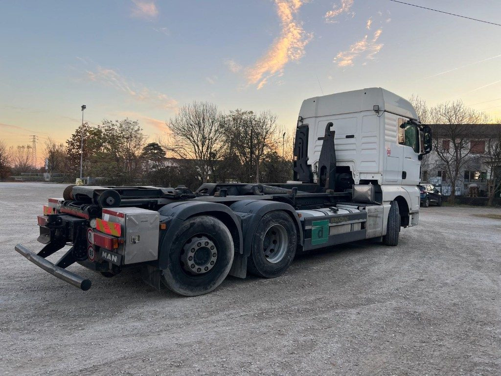 MAN TGX 26.480 USATO SCARRABILE - Camion ampliroll: photos 2 MAN TGX 26.480 USATO SCARRABILE - Camion ampliroll: photos 2