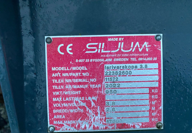 Siljum MekanPolannekauha 3,8m3 - Godet pour chargeur: photos 3 Siljum MekanPolannekauha 3,8m3 - Godet pour chargeur: photos 3