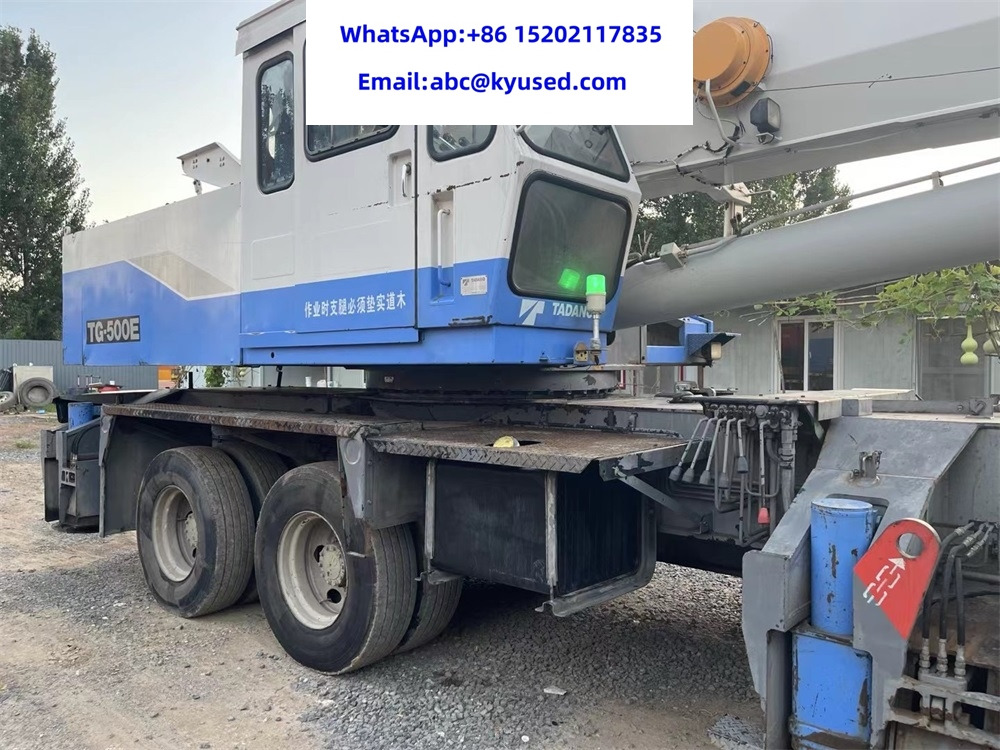 TADANO TG500E TG700E TG1000 TG250E TL250E TL300E 25TON 35TON 50TON 70TON 100TON - Grue mobile: photos 4 TADANO TG500E TG700E TG1000 TG250E TL250E TL300E 25TON 35TON 50TON 70TON 100TON - Grue mobile: photos 4