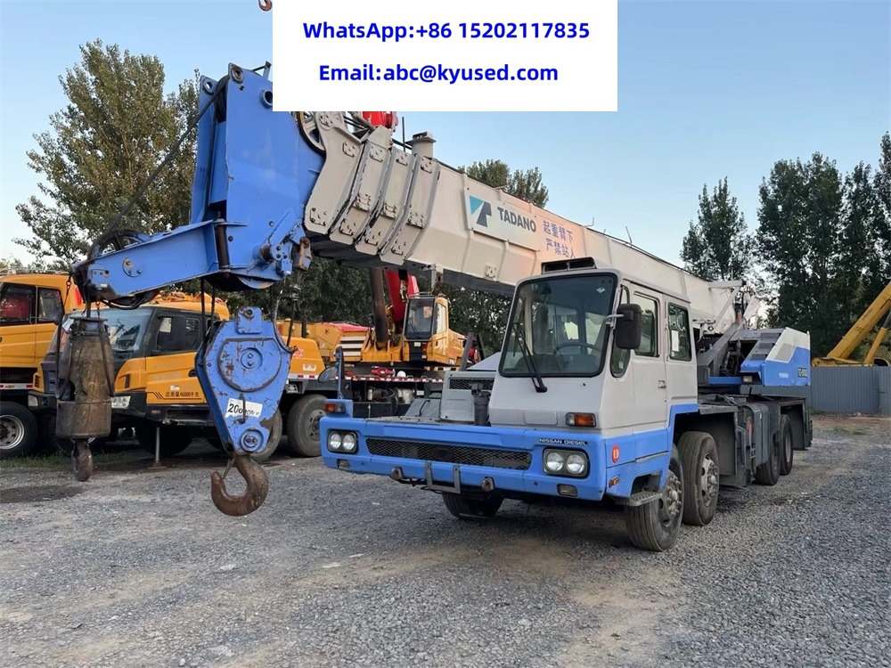 TADANO TG500E TG700E TG1000 TG250E TL250E TL300E 25TON 35TON 50TON 70TON 100TON - Grue mobile: photos 1 TADANO TG500E TG700E TG1000 TG250E TL250E TL300E 25TON 35TON 50TON 70TON 100TON - Grue mobile: photos 1