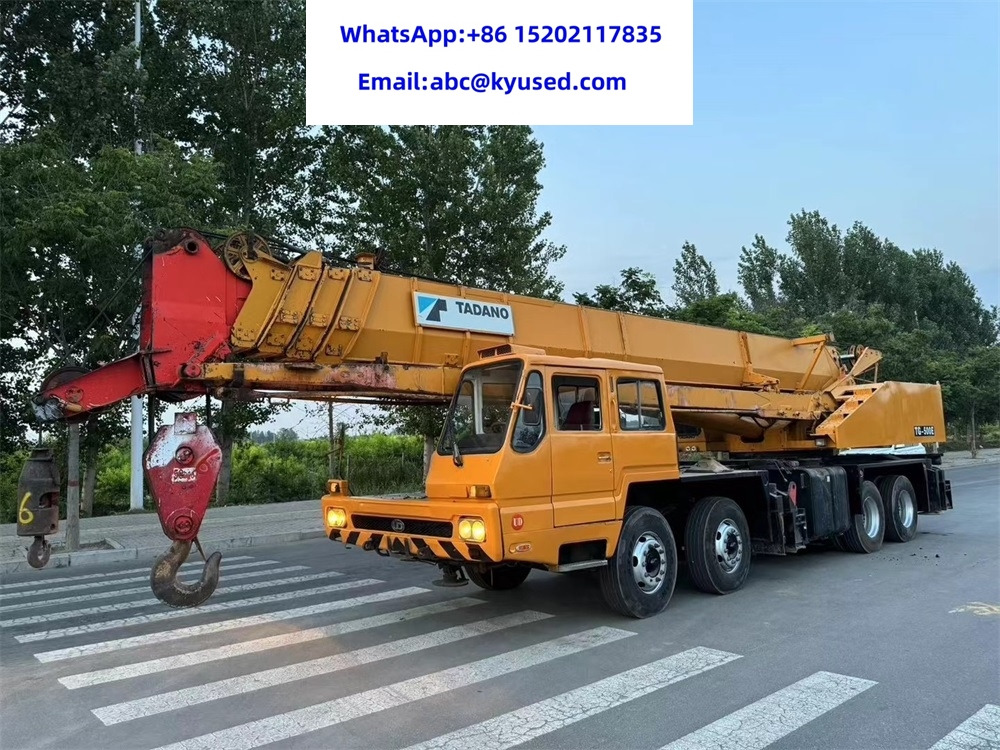TADANO TG500E TG700E TG1000 TL250E TL300E 25TON 30TON 50TON 70T 100TON - Grue mobile: photos 1 TADANO TG500E TG700E TG1000 TL250E TL300E 25TON 30TON 50TON 70T 100TON - Grue mobile: photos 1