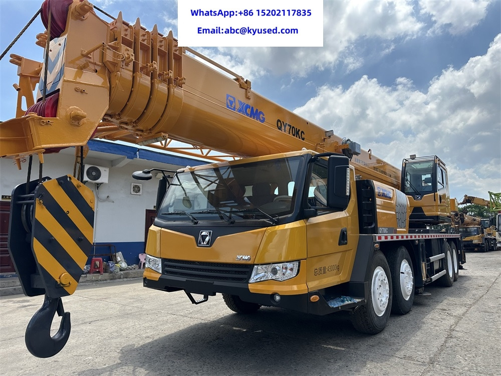 XCMG QY70KC QY70KA XCT70 QY70K QY70K-1 70ton truck mobile crane - Grue mobile: photos 1 XCMG QY70KC QY70KA XCT70 QY70K QY70K-1 70ton truck mobile crane - Grue mobile: photos 1
