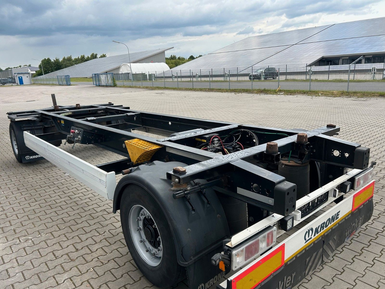 Krone AZW 18 eL3B7 Box Carrier BDF - Remorque porte-conteneur/ Caisse mobile: photos 4 Krone AZW 18 eL3B7 Box Carrier BDF - Remorque porte-conteneur/ Caisse mobile: photos 4