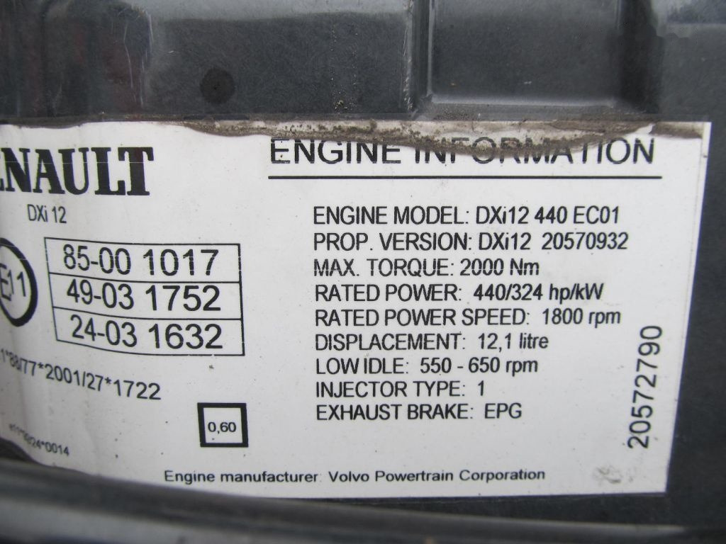 Renault Magnum DXI12 - Moteur pour Camion: photos 4 Renault Magnum DXI12 - Moteur pour Camion: photos 4