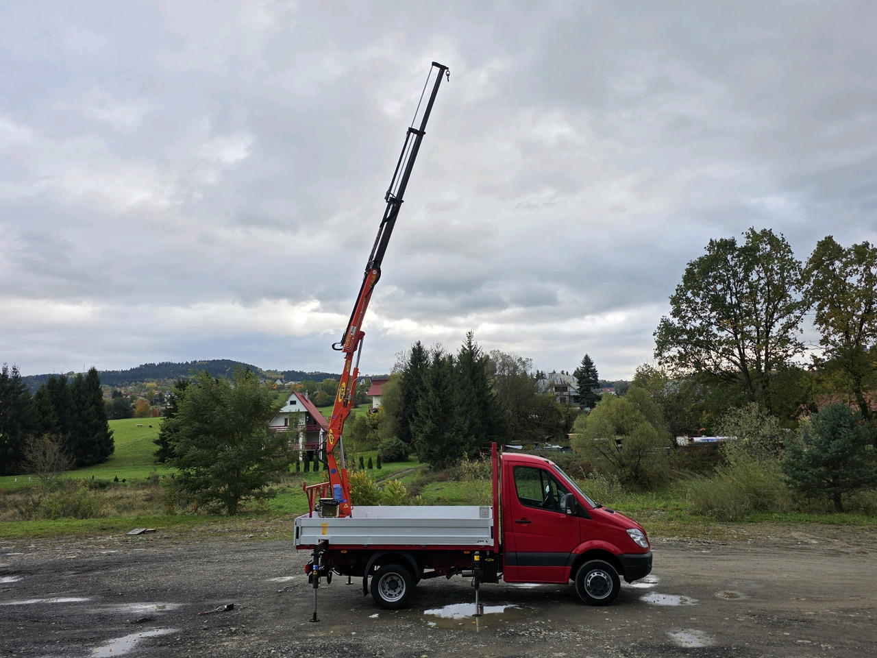 Mercedes-Benz Sprinter 418 CDI Skrzynia +HDS 10.5 M +Pilot ! 87000km ! - Fourgon plateau: photos 5 Mercedes-Benz Sprinter 418 CDI Skrzynia +HDS 10.5 M +Pilot ! 87000km ! - Fourgon plateau: photos 5