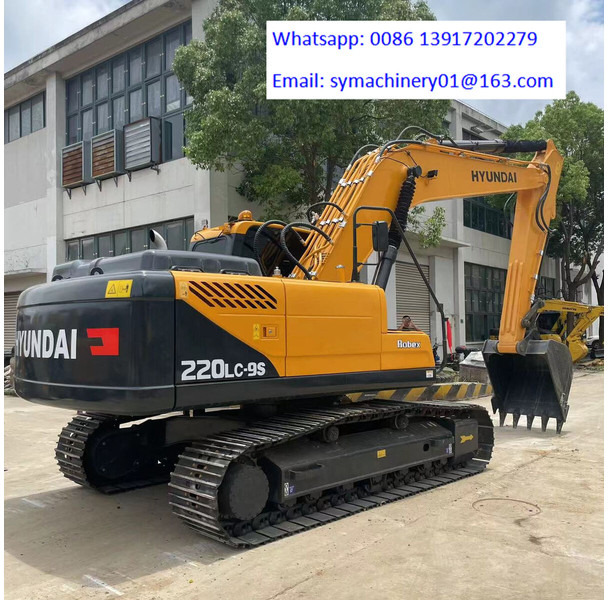 Hyundai R220LC-9S - Pelle sur chenille: photos 1 Hyundai R220LC-9S - Pelle sur chenille: photos 1