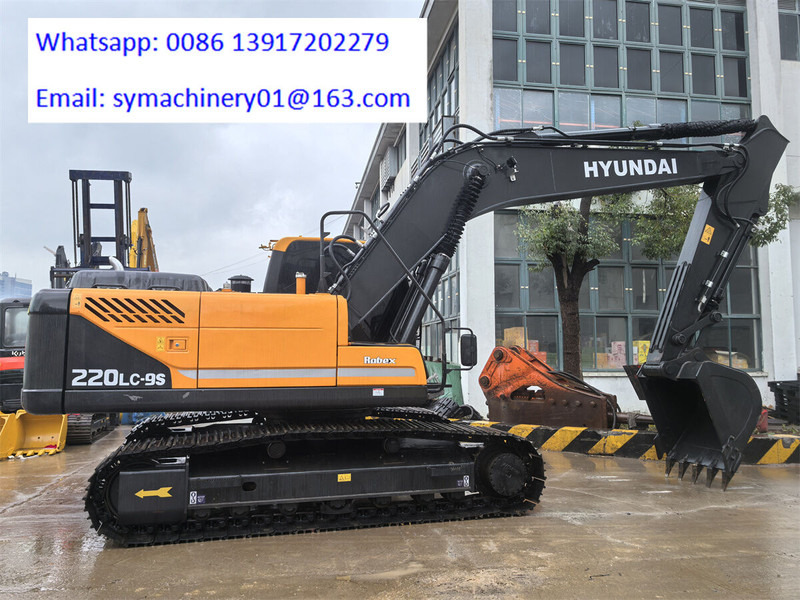 Hyundai R220LC-9S - Pelle sur chenille: photos 2 Hyundai R220LC-9S - Pelle sur chenille: photos 2