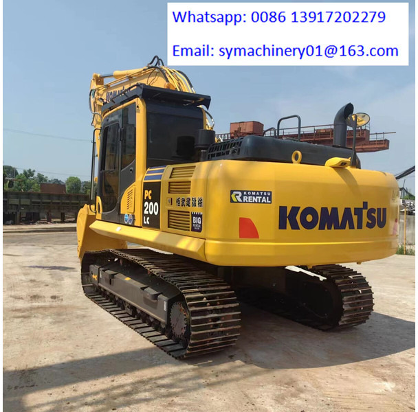 Komatsu PC200-8 - Pelle sur chenille: photos 1 Komatsu PC200-8 - Pelle sur chenille: photos 1