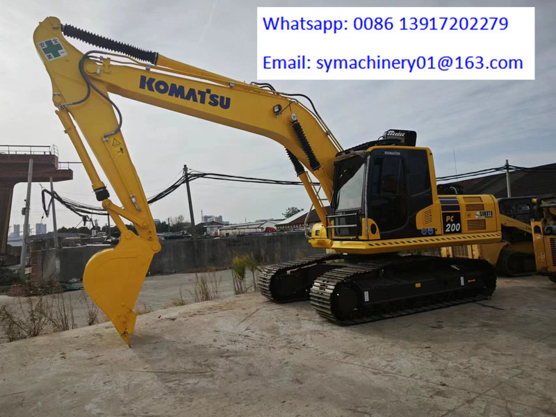 Komatsu PC200-8N1 - Pelle sur chenille: photos 1 Komatsu PC200-8N1 - Pelle sur chenille: photos 1