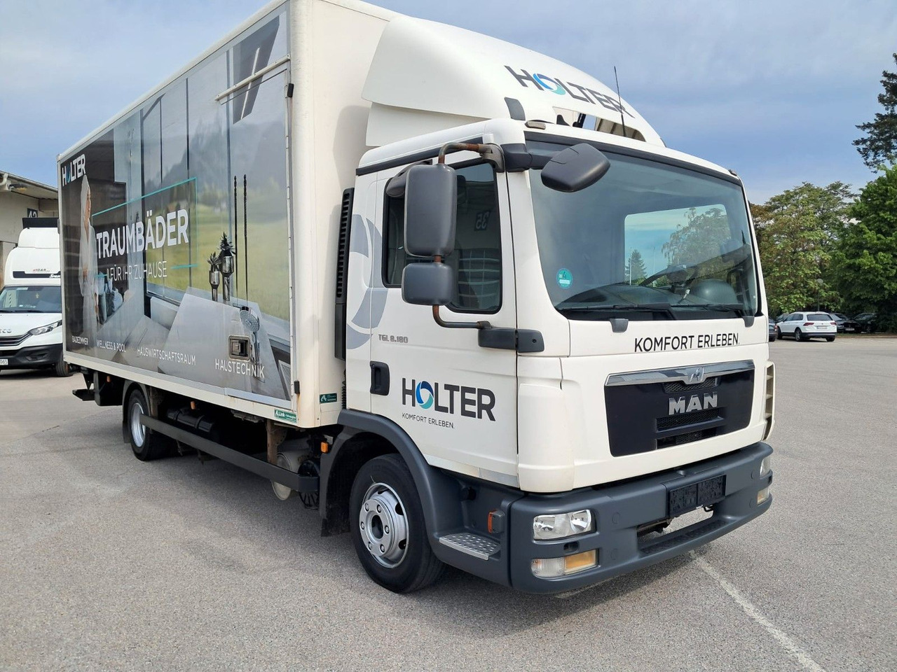 MAN TGL 8.180 Koffer mit LBW | Klima | Diff. | Tempo - Camion fourgon: photos 2 MAN TGL 8.180 Koffer mit LBW | Klima | Diff. | Tempo - Camion fourgon: photos 2